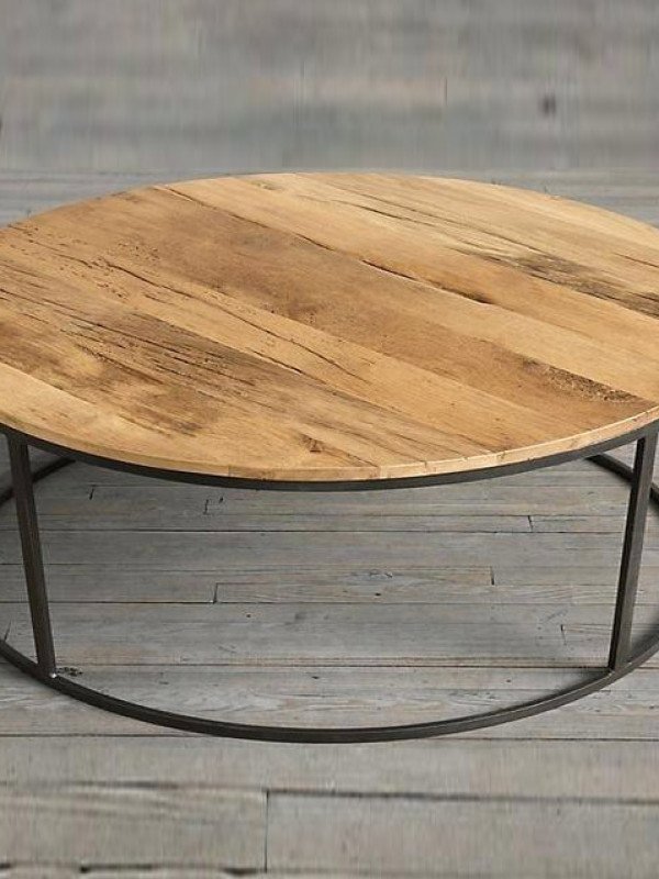 Стол журнальный в стиле лофт GES-219 купить Стол журнальный в стиле лофт GES-219